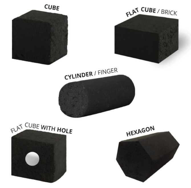 Custom Charcoal Briquettes Type